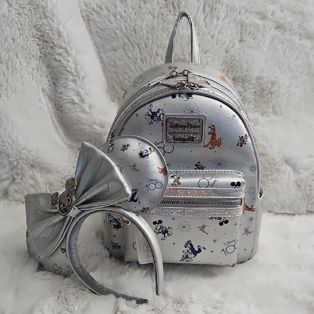 Disney Silver Starry Backpack